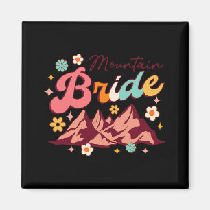 Camping Hiking Bachelorette Mountain Bride To Be B Magnet