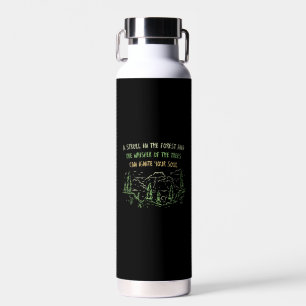 Camping Hiking Mountains Gift Water Bottle