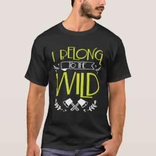 Camping Hiking Outdoors Wilderness T-Shirt