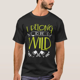 Camping Hiking Outdoors Wilderness T-Shirt