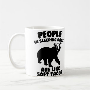 Camping Humour Bear Food Coffee Mug