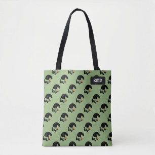 Camping in Great Outdoors - initials or name on Tote Bag