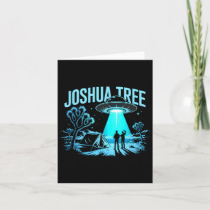 Camping In Joshua Tree Card