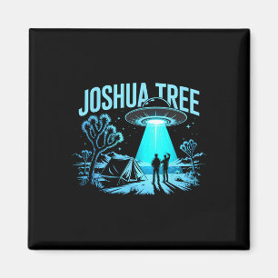 Camping In Joshua Tree Magnet