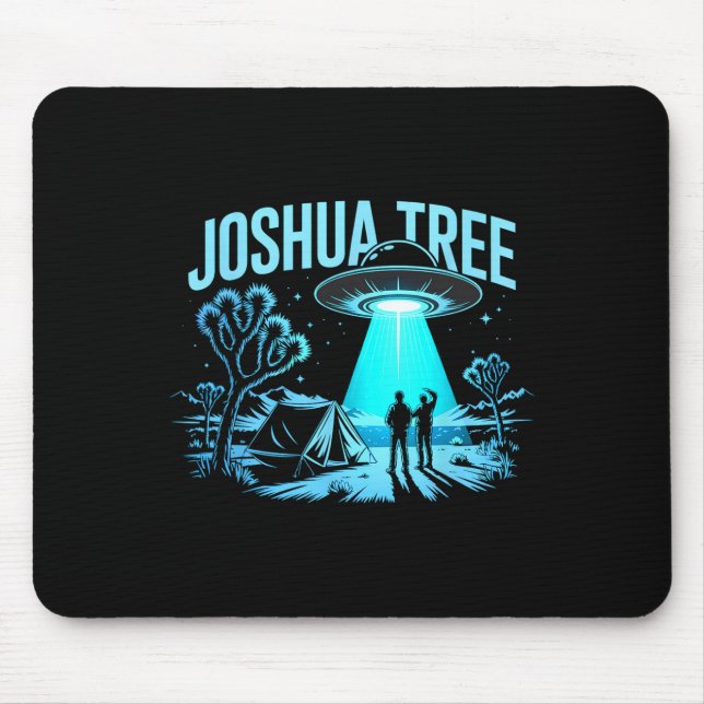 Camping In Joshua Tree  Mouse Mat (Front)