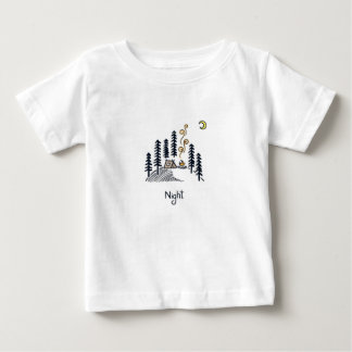 Camping In The Forest At Night T-Shirt