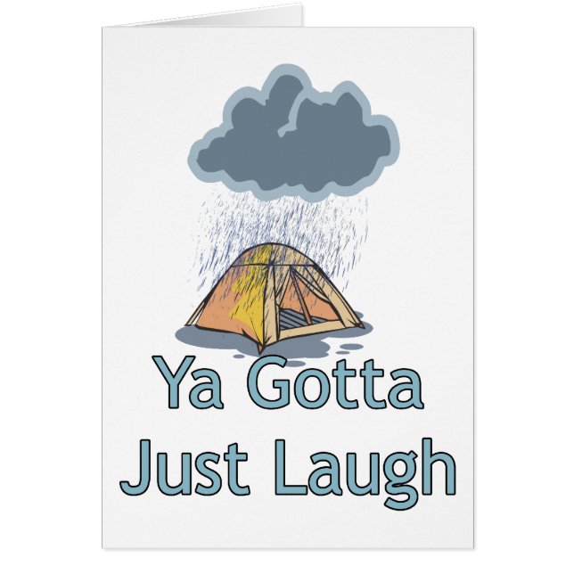 Camping in the Rain (Front)