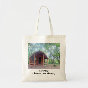 Camping is Cheaper than Therapy Tote Bag