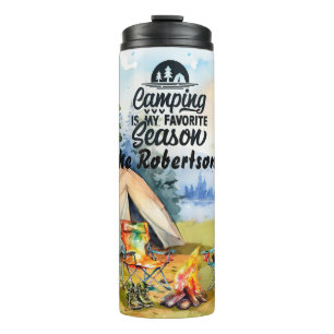 Camping is My Favourite Season Thermal Tumbler