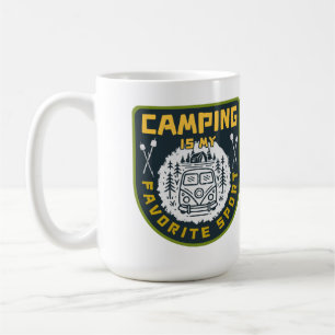 Camping is my Favourite Sport Coffee Mug