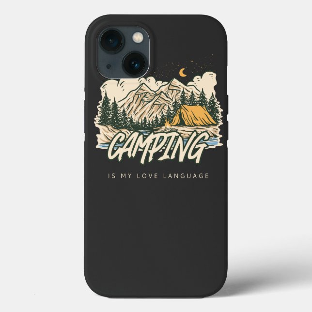 Camping Is My Love Language  Case-Mate iPhone Case (Back)