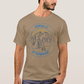 Camping is my Playground stars retro T-Shirt