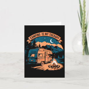 Camping is my therapy card
