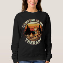Camping Is My Therapy Cat Lover Outdoor Adventure