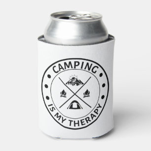 Camping is my Therapy for camping lovers Can Cooler