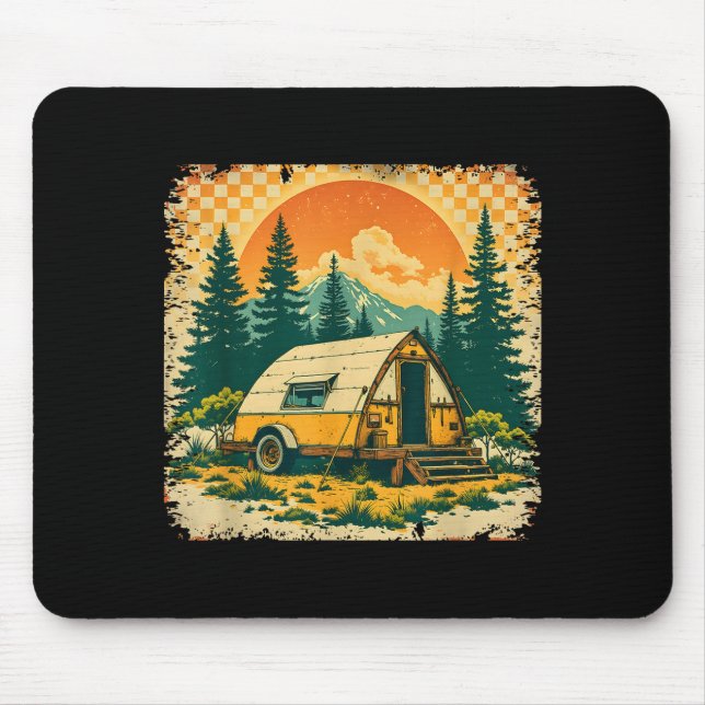 Camping is my therapy  mouse mat (Front)