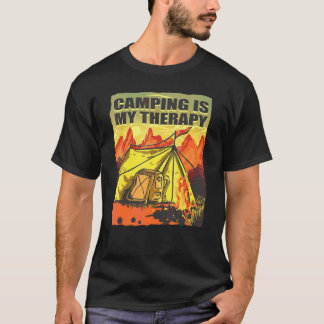 Camping Is My Therapy T-Shirt