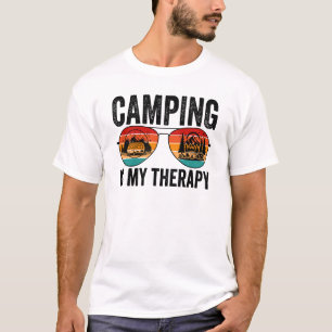 Camping is my therapy T-Shirt