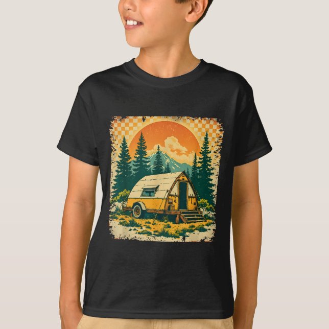 Camping is my therapy  T-Shirt (Front)