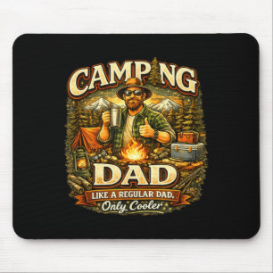 Camping is therapy shirt – funny camping for dad mouse mat