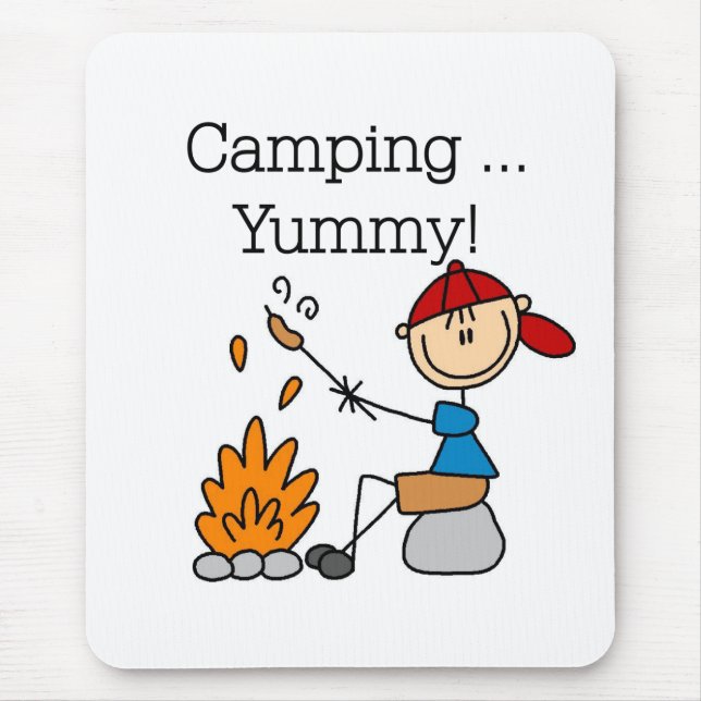 Camping is Yummy Mouse Mat (Front)