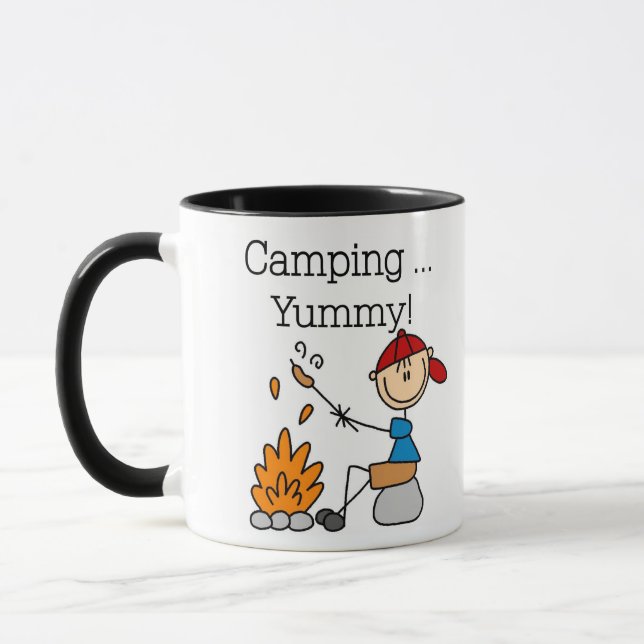 Camping is Yummy Mug (Left)