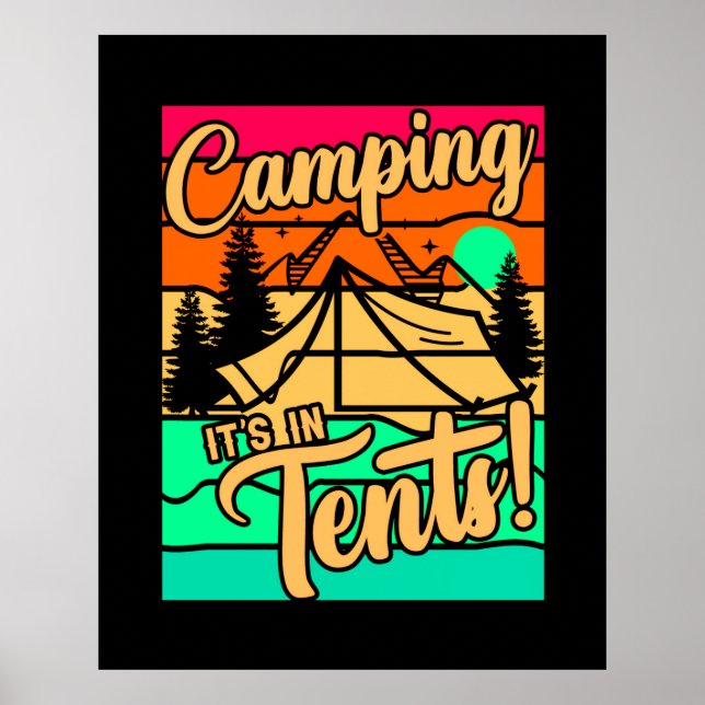 Camping It's in Tents-43432 Poster (Front)