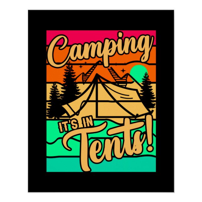 Camping It's in Tents-43432 Poster (Front)