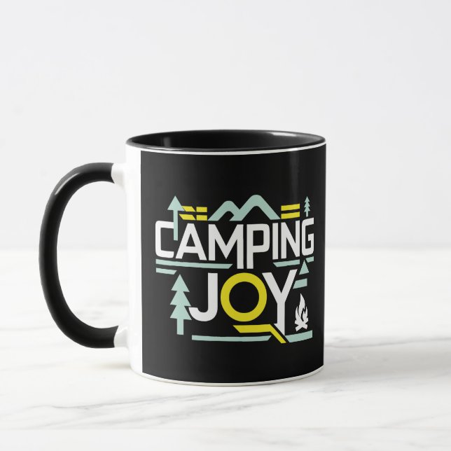 Camping joy, Happy moments  Mug (Left)