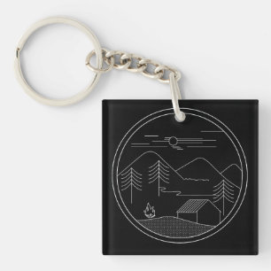 camping,  key ring