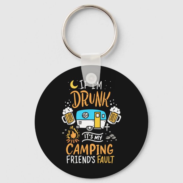 Camping  key ring (Front)
