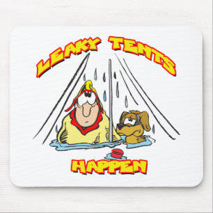 Camping-LeakyTents Mouse Mat