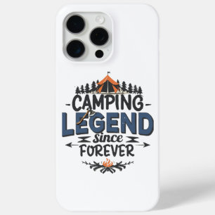 Camping Legend Since Forever iPhone 15 Pro Max Case