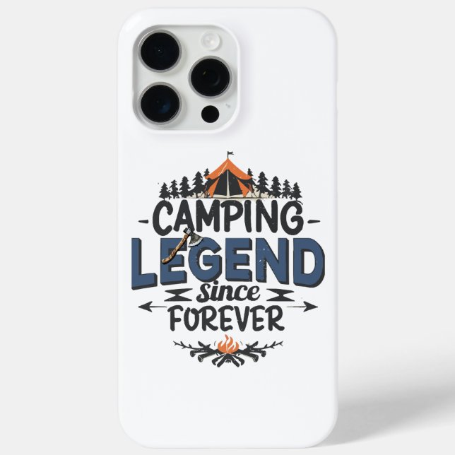 Camping Legend Since Forever Case-Mate iPhone Case (Back)
