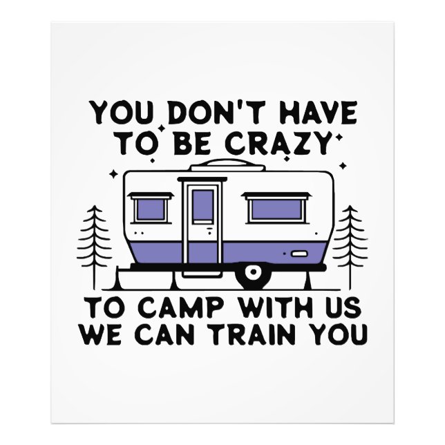 Camping Legend Since Forever Photo Print (Front)
