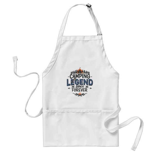 Camping Legend Since Forever Standard Apron (Front)