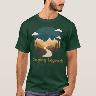 Camping Legends Survivors Unite gift T-Shirt