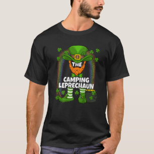 Camping Leprechaun Family Matching St Patricks Day T-Shirt