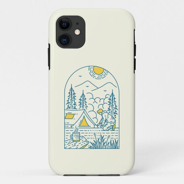 Camping Life 1 Case-Mate iPhone Case (Back)