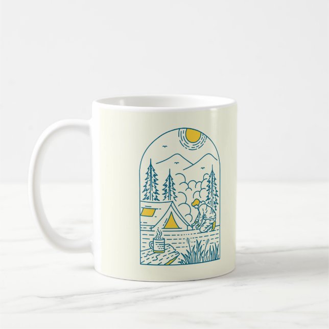 Camping Life 1 Coffee Mug (Left)