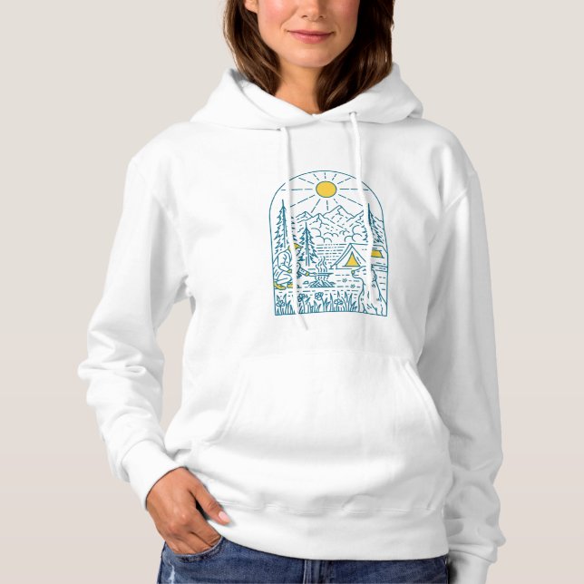 Camping Life 2 Hoodie (Front)