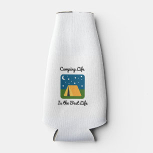 Camping Life is the Best Life Bottle Cooler
