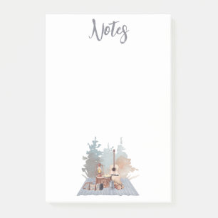 Camping Life Outdoor Adventure Post-it Notes