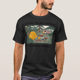 Camping lifestyle tent funny T-Shirt