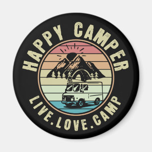 Camping- Live. Love. Camp Outdoors Magnet