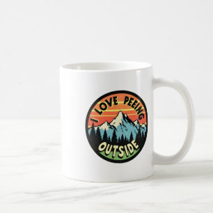 Camping Lovers I Love Peeing Outside Coffee Mug