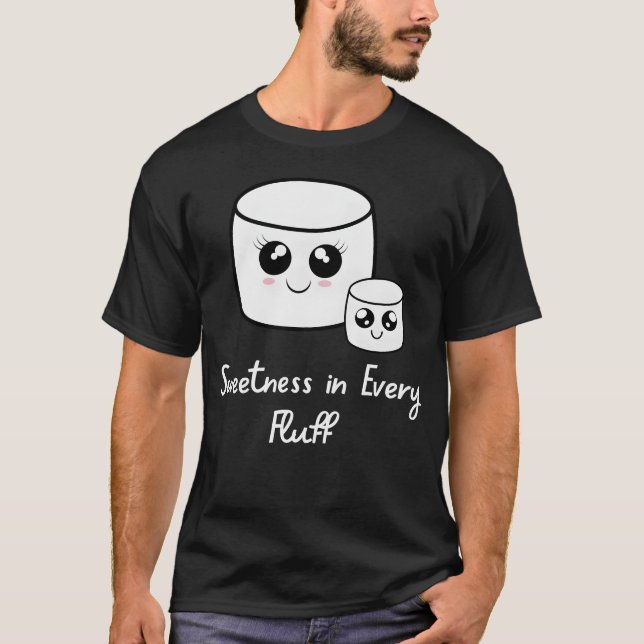 Camping Lovers Marshmallow gift T-Shirt (Front)