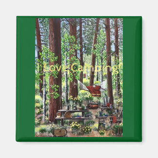 Camping Magnet
