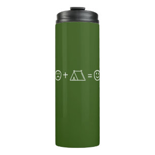 Camping Makes You Happy Thermal Tumbler
