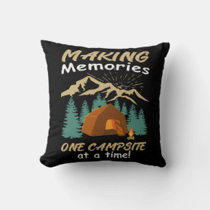 CAMPING Making Memories Cushion
